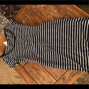 A tight fitted dress